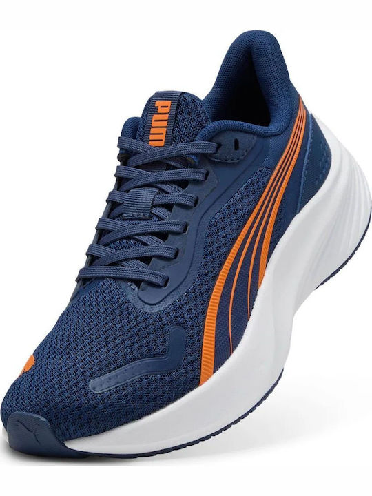 Lite Jr Kids Sports Shoes Running with Laces Navy Blue
