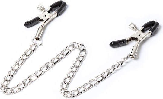 Kinksters Bondage Σφιγκτήρες Θηλών σε Μαύρο Χρώμα