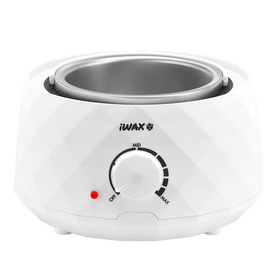 Κεριερα Iwax Diamond 400ml 100w Λευκη 144072