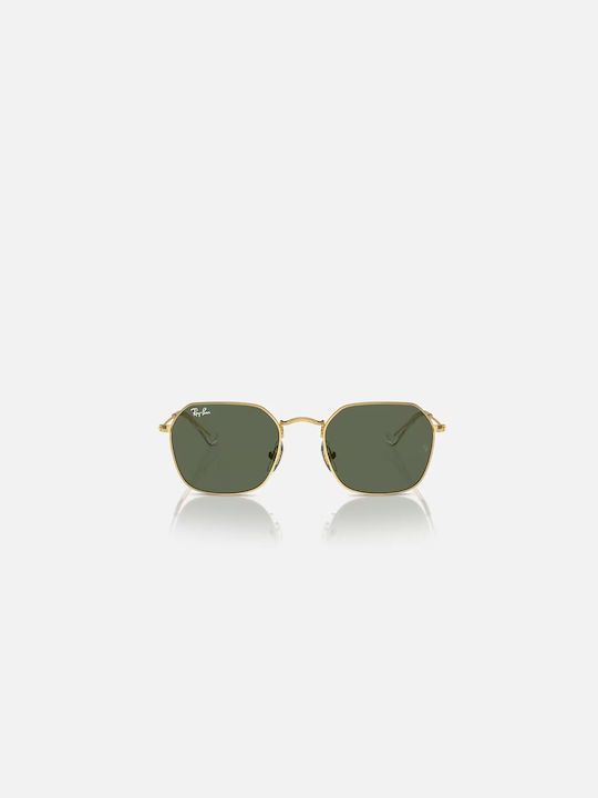 Ray Ban Geometric Kids Sunglasses Gold