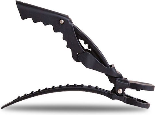 Framar Set Haarclips Rubberized Schwarz 4Stück