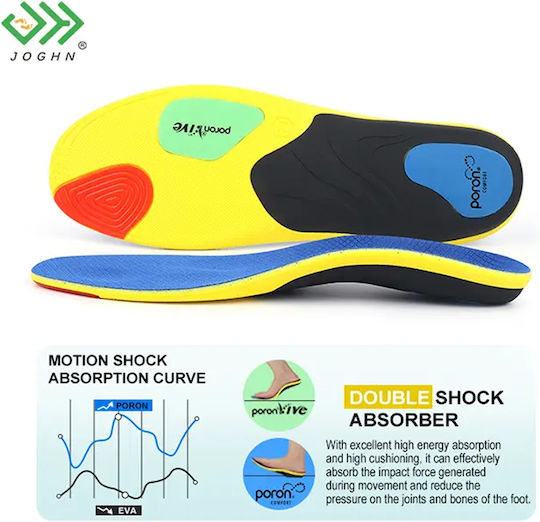 JF-1011 Anatomic Insoles 2 Pieces