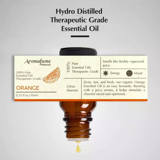 Φυσικό Αιθέριο Έλαιο Πορτοκάλι Orange Natural Essential Oil 10ml