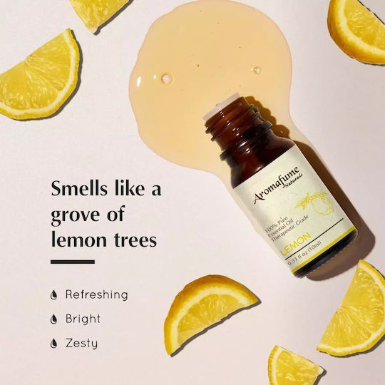 Φυσικό Αιθέριο Έλαιο Λεμονιού Lemon Natural Essential Oil 10ml