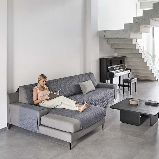 Sofazip Husă Elastică Canapea de colț Roz 180εκ. 1buc SZMATCROZ