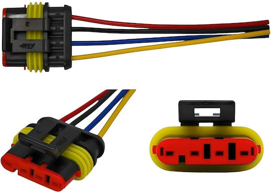 Superseal 4 Pin Watertight Connector