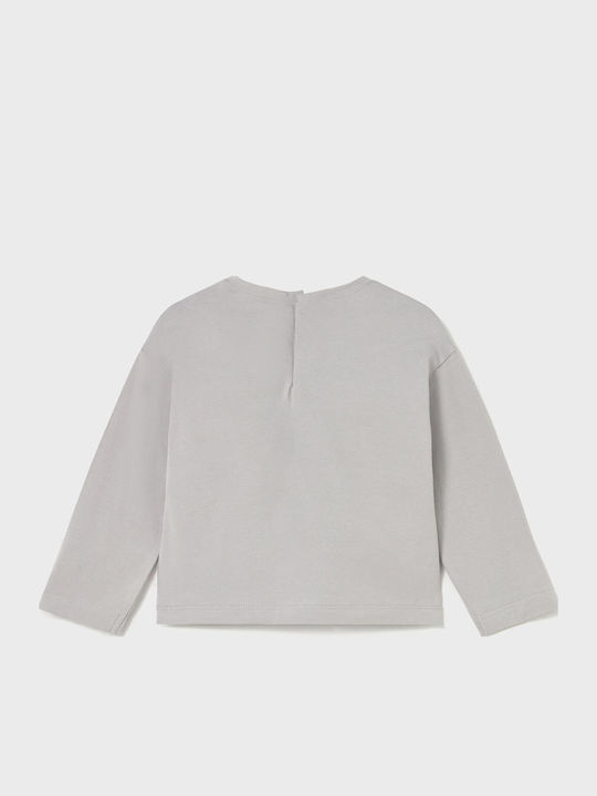 Mayoral Blouse Light Gray