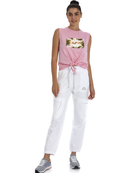 Ibali Women's Blouse Cotton Sleeveless Pink