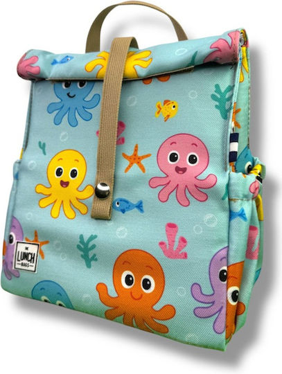 The Lunch Bags Lunchbags Синя Термо Чанта За Храна 5 Литра 21x16x24см