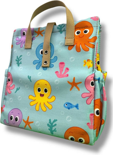 The Lunch Bags Lunchbags Синя Термо Чанта За Храна 5 Литра 21x16x24см