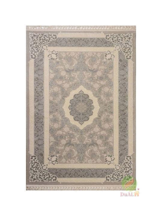Deluxe Ceta Αντιολισθητικό Χαλί Ορθογώνιο Gray 120x180cm