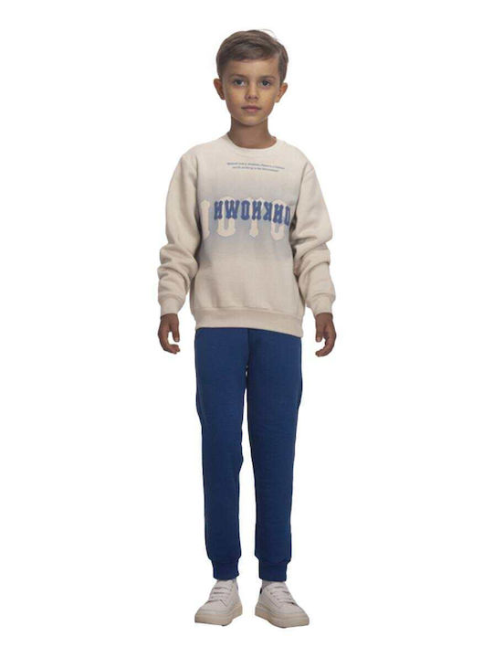 Kids Sweatpants Set Yellow 2pcs