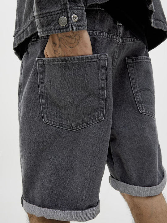 Herrenshorts Jeans Black