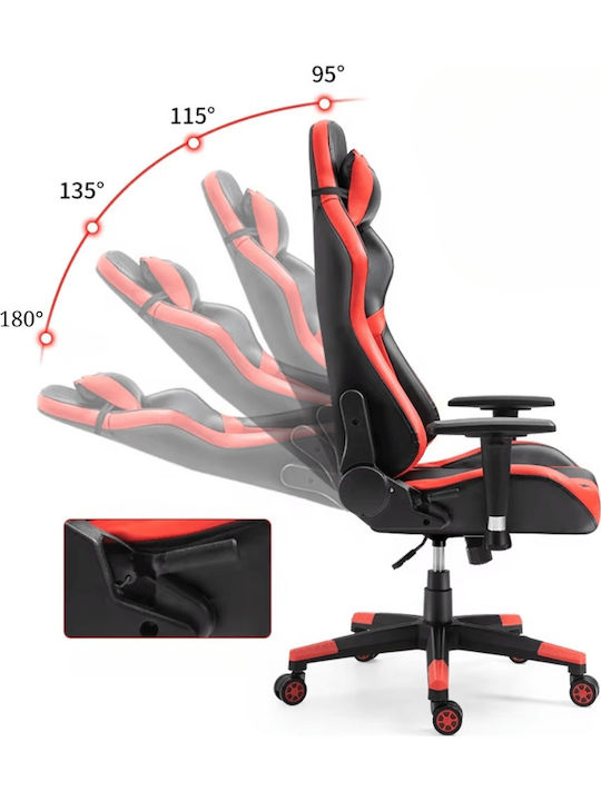 GAMING-XL-DJ-262F-Rosa-Weiß Gaming Stühle aus Künstliches Leder