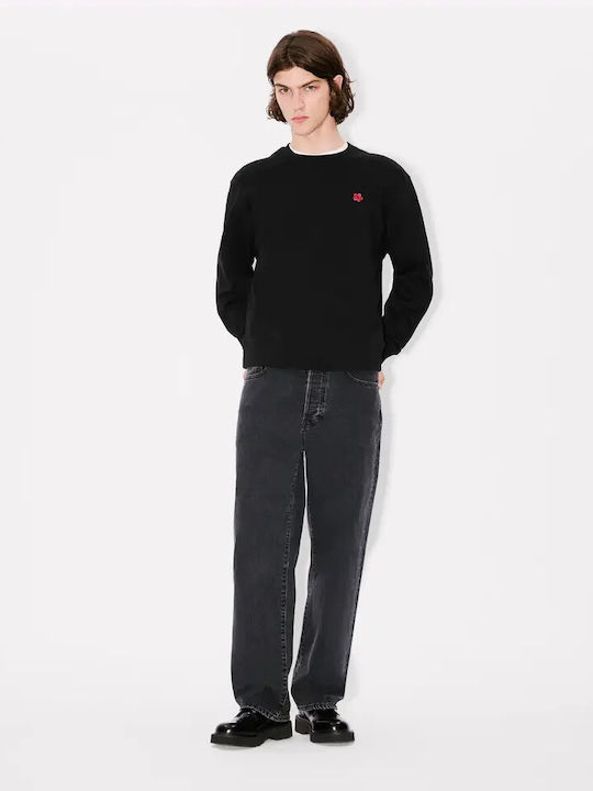 Boke Flower Sweatshirt Schwarz