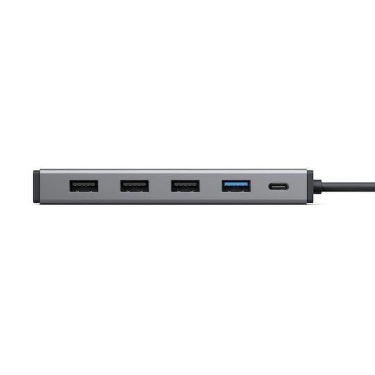 Alogic 12-in-1 USB-C Docking Station with HDMI 4K PD Ethernet and Support for 3 Monitors Gray