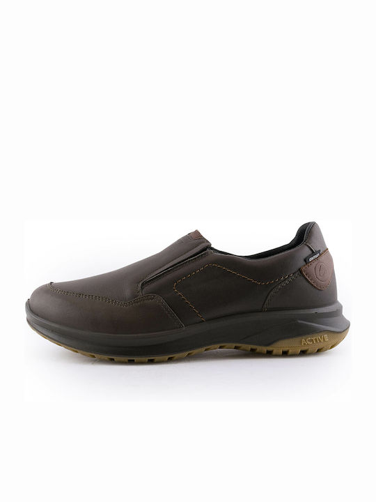 Leder Herren Freizeitschuhe Anatomisch Braun