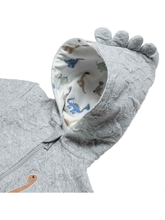 Tender Comforts Baby Bodysuit for Going Out Long-Sleeved Gray