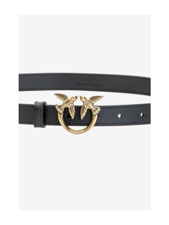 ベルト PINKO Woman Belt Black 100143A0F1 Z99Q Love Birds thin leather belt 2cm PINKO → Shop Online