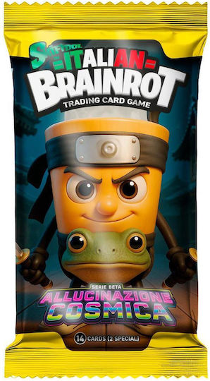 Il Megastore Dei Giocattoli E Giochiamo Skifidol Italian Brainrot Album + 6 Sachets - Série Beta Hallucination Cosmique
