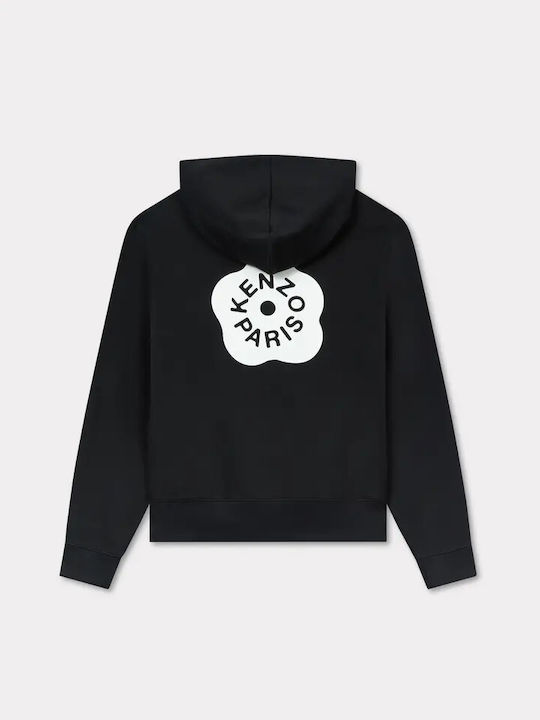 Boke Flower 2.0 Women's Sweatshirt Hooded Black