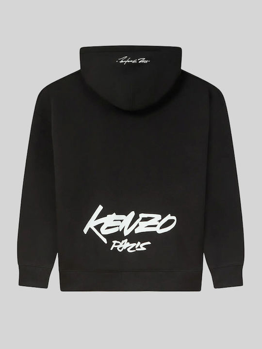 Futura 2000 Long Women's Sweatshirt with Hood Black