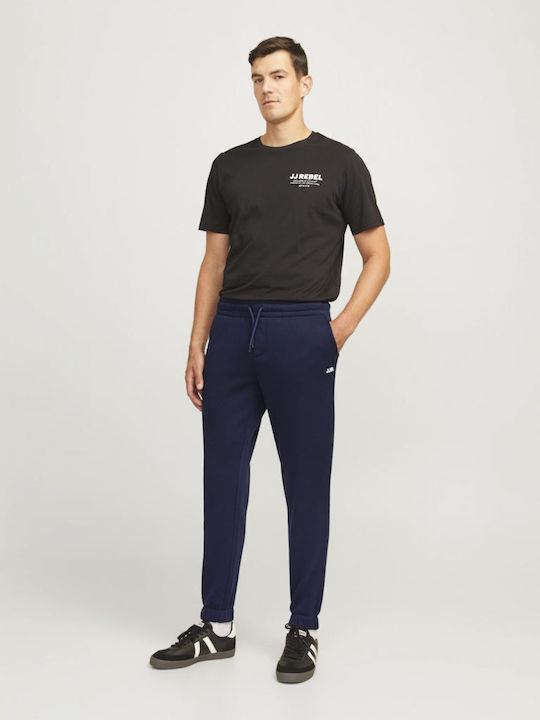 Sweatpants with Elastic Blue