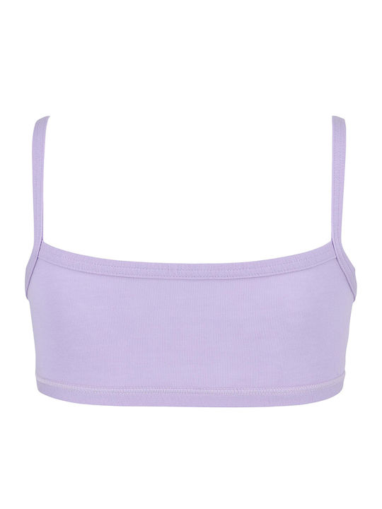 Cotonella Kids' Bralette Lilac