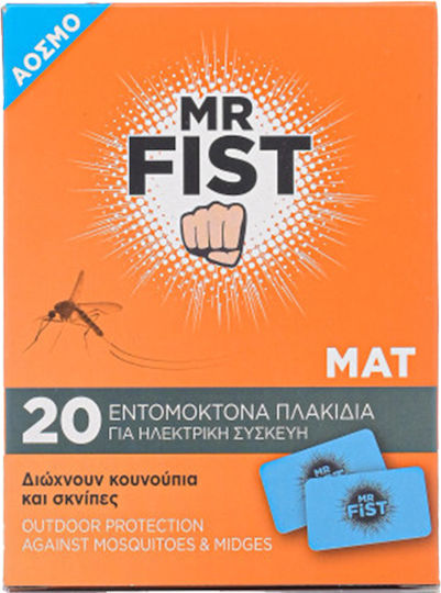 Mr. Fist Insect Repellent Tablets 20 pcs. Insect Repellent Tablets for Mosquitoes 20 tabs 20pcs
