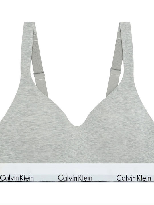 Women's Push Up Sports Bra Grey