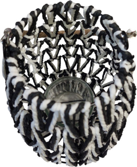 keleman Metallic Lantern White
