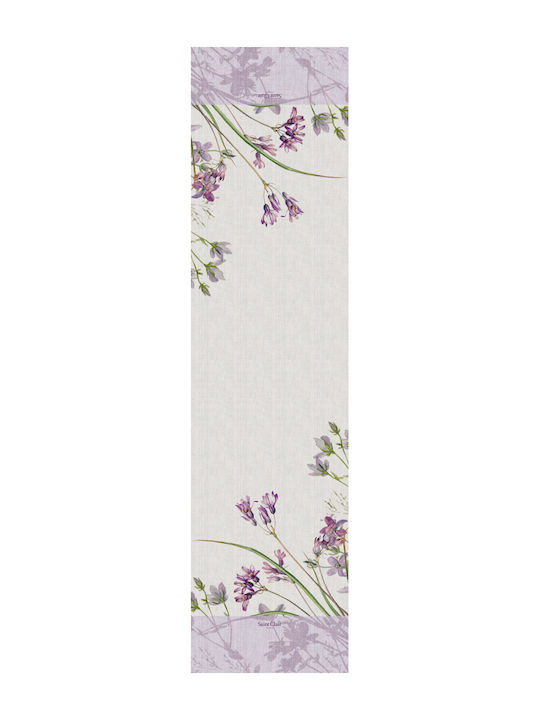 Saint Clair Runner Rezistent la pete Liliac 40x160cm