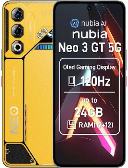 Nubia Neo 3 GT 5G Dual SIM (12/256GB) Κίτρινο