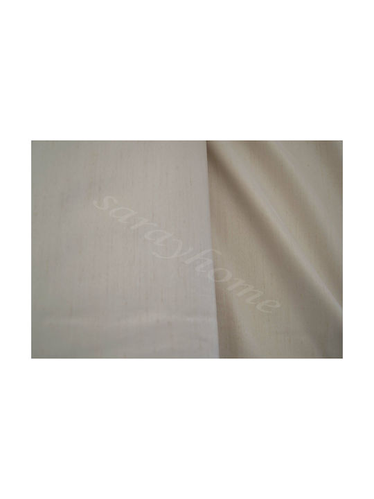 Saray Home Curtain With Pencil Pleat Beige 220x280cm