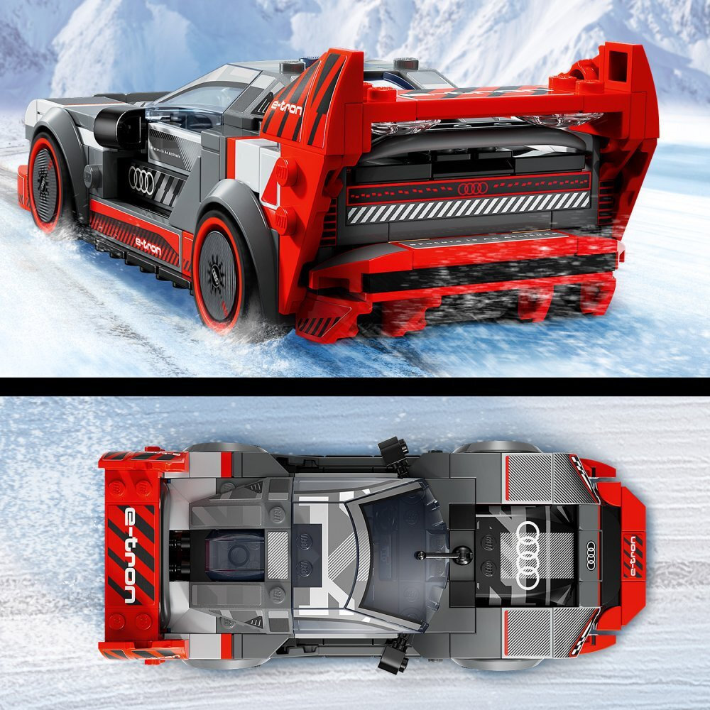 LEGO Speed Champions Audi S1 E-tron Quattro Mașină de Curse pentru