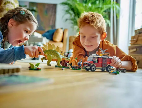 LEGO Jurassic World Dinosaur Missions Stegosaurus Entdeckung für 6+ Jahre 420 Stück