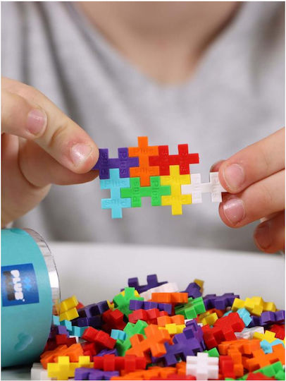 Plus Plus Rainbow Building Blocks For 5+ Years 100 Pieces