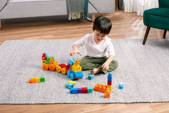 Mega Bloks Τουβλάκια A-B-C Learning Train για 1+ Έτους 50τμχ