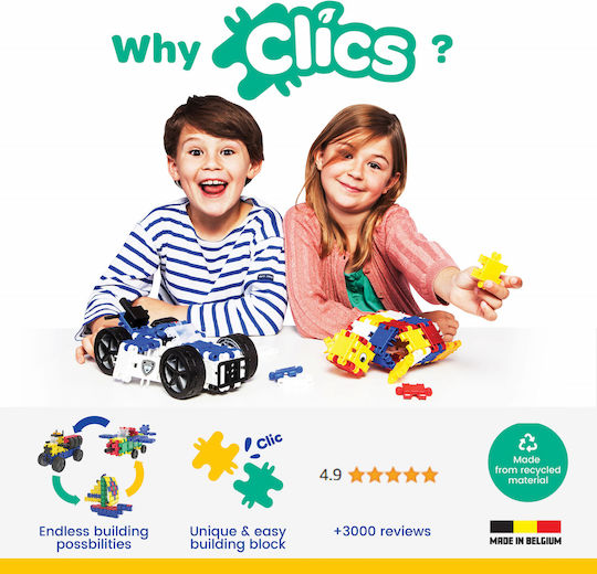 Clics Building Blocks For 4+ Years 377 Pieces