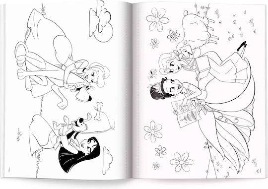 Disney Księżniczka. Megakolorowanka