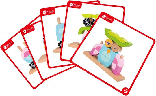 Classic World Owls Building Blocks for 1.5+ Years 19 Pieces