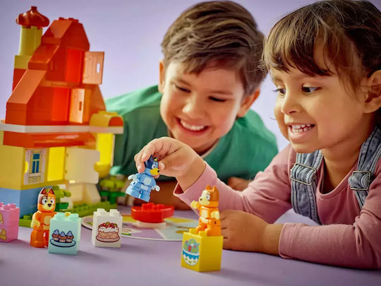 LEGO Duplo Bluey's Family House With Memory Game for 3+ Years 83 Pieces