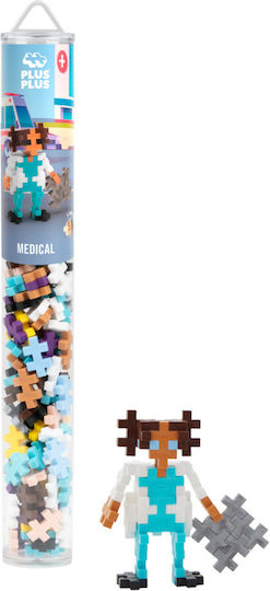 Plus Plus Medical Building Blocks for 5+ Years 100 Pieces
