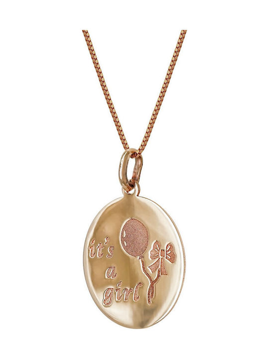 Kiriakos Gofas Gold Chain Kids Necklaces Family 14K M461