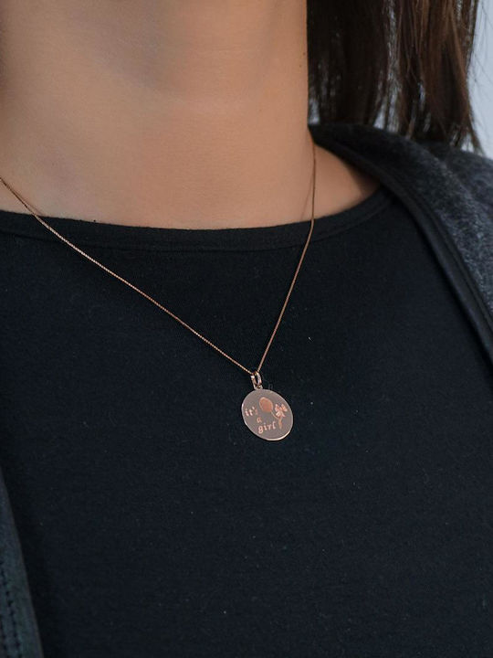 Kiriakos Gofas Gold Chain Kids Necklaces Family 14K M461