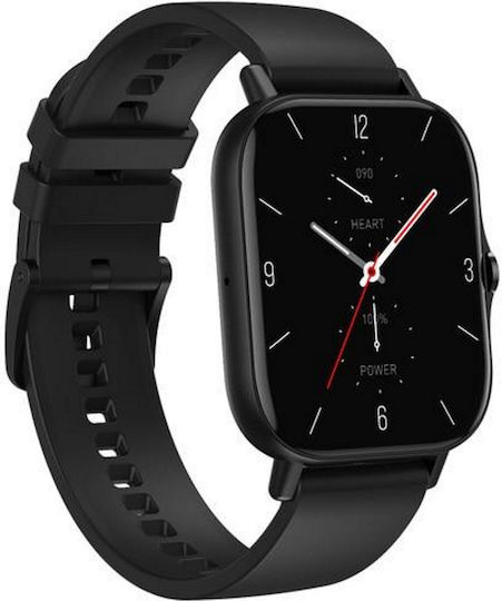 Idealstore Smartwatch Men Sport Collection 1.78 Inch Touch Screen Smart Hd Fitness Display Android Ios Bluetooth V4.0 Ip67 Heart Rate Monitoring Sleep Tracking Steps Ekg Alarm Barometer Blood Pressure Music Weather Calls Multi Sport