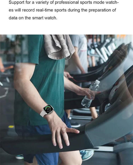 Xiawatch Smartwatch Idealstore Ecran Amoled HD Apelare Bluetooth NFC Asistent Vocal Monitorizare Sănătate Aplicație Piața de Acțiuni Test de Respirație Stres Respingere Apel Mod Multi-sport Silicon Roz