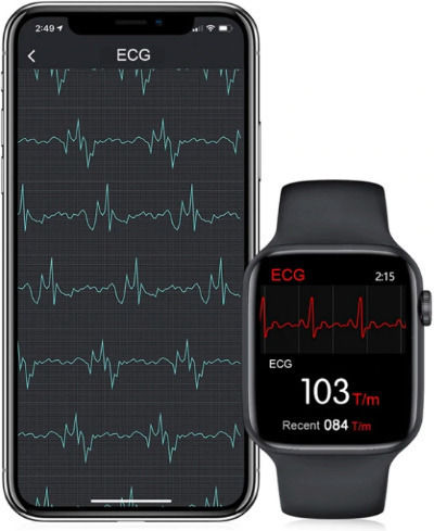 Smartwatch Pro F26 Edition Idealstore Touch Screen 1.75 Inch HD Display Monitors Heart Rate Blood Pressure Distance Sleep Calories Burned IP68 Pedometer Colour Black