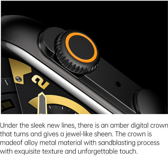 Smartwatch Idealstore Tessla 11 Pro Display Amoled Apelare Bluetooth Difuzor Microfon Monitorizare Somn Sport NFC Asistent Vocal Monitorizare Sănătate Aplicații Bursiere Prognoza Meteo Notificări Facebook Whatsapp Instagram Culoare Neagră