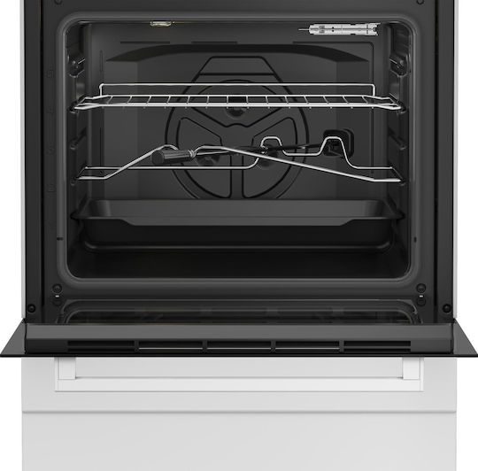 Beko Κουζίνα 73lt με Εστίες Υγραερίου Π60εκ. Λευκή